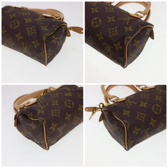 LOUIS VUITTON Monogram Mini Speedy Hand Bag M41534 LV Auth am4166V - Picture 14 of 16
